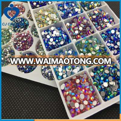 Wholesale non hot fix flat back rhinestone